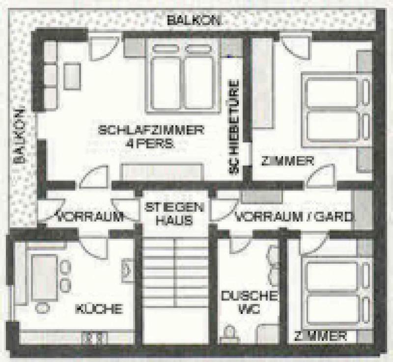 Ferienwohnung Lederle Jerzens Exterior foto